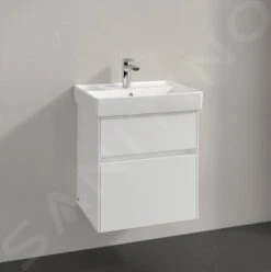 Villeroy & Boch Collaro - Wastafelonderkast, 510x546x414 Mm, 2 Lades, Glossy White C00700DH -Villeroy & Boch f10b5f2f967ad7b64439e679