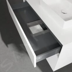 Villeroy & Boch Collaro - Wastafelonderkast, 1000x548x500 Mm, 2 Laden, Glossy White C01500DH -Villeroy & Boch f8b7a9f87e0d35763048557e